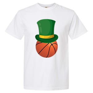 Basketball Leprechaun St Patrick's Day Sport Funny Gift Garment-Dyed Heavyweight T-Shirt