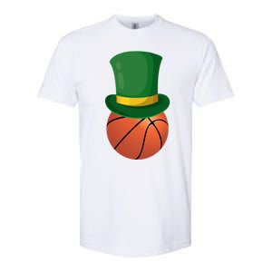 Basketball Leprechaun St Patrick's Day Sport Funny Gift Softstyle CVC T-Shirt