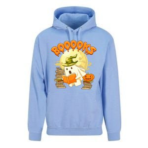 Books Lover Spooky Ghost Reading Book Halloween Costume Funny Gift Unisex Surf Hoodie