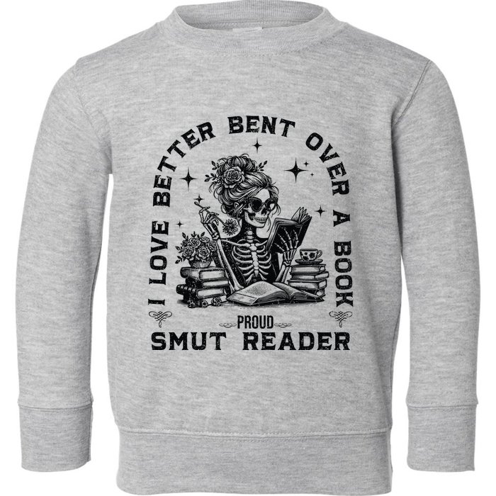 Book Lover Spread Those Pages Toddler Sweatshirt