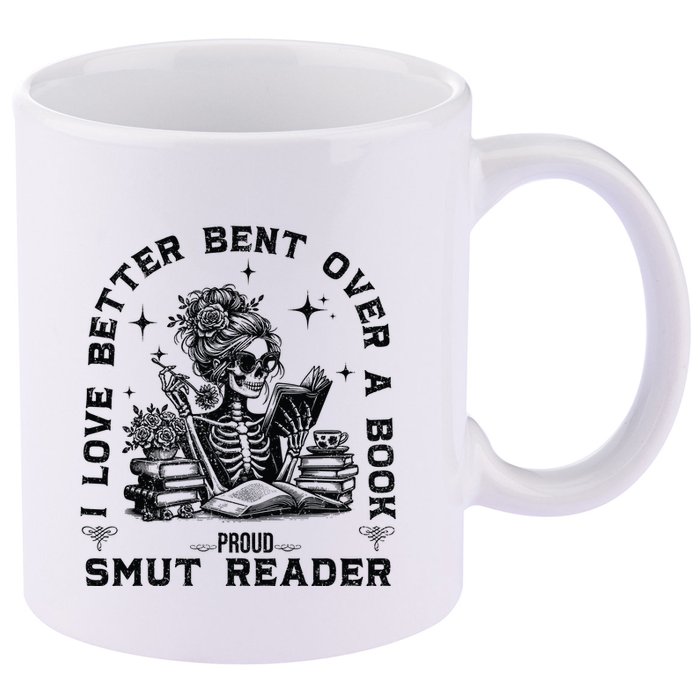 Book Lover Spread Those Pages 11oz C Handle Ceramic Mug