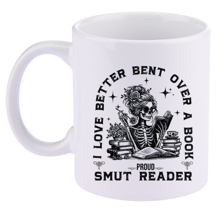Book Lover Spread Those Pages 11oz C Handle Ceramic Mug