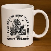 Book Lover Spread Those Pages 11oz C Handle Ceramic Mug