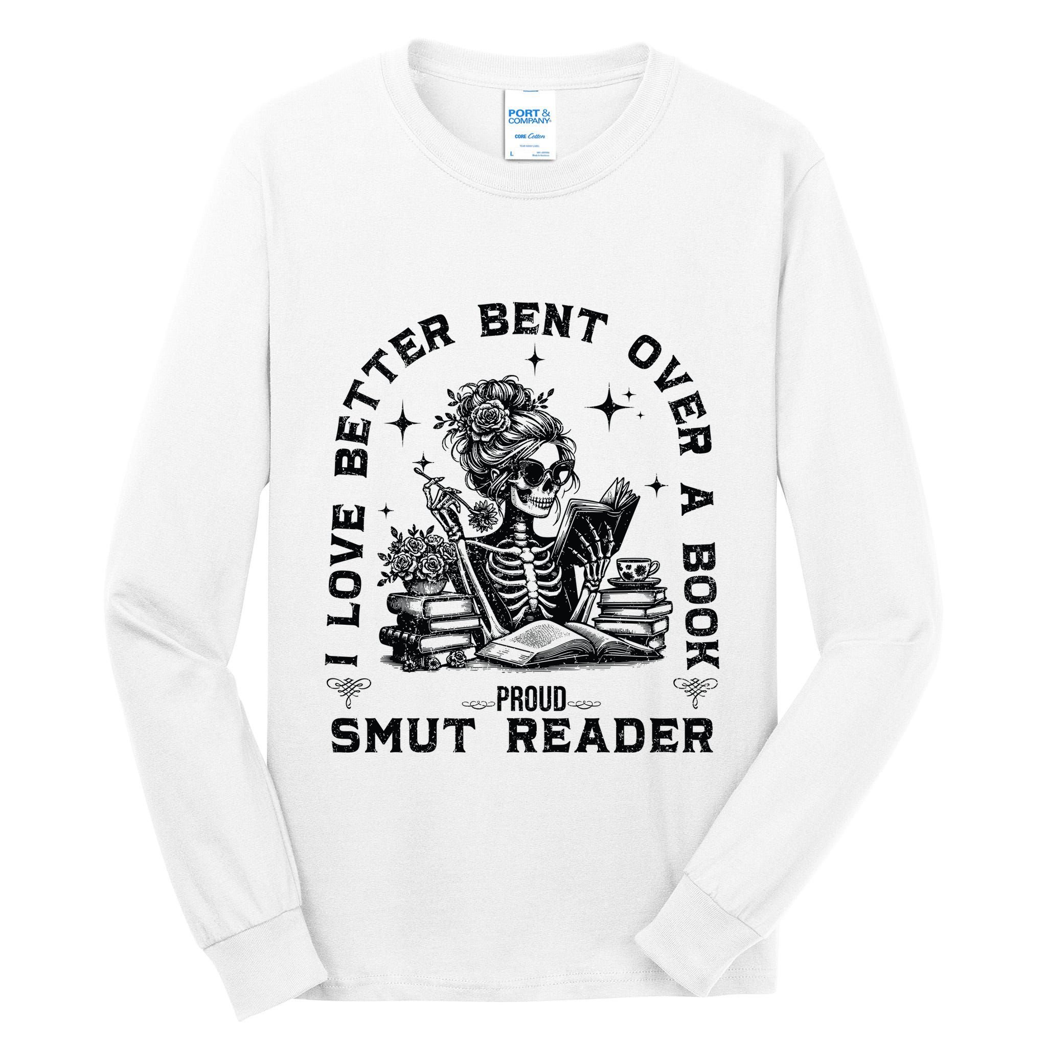 Book Lover Spread Those Pages Tall Long Sleeve T-Shirt