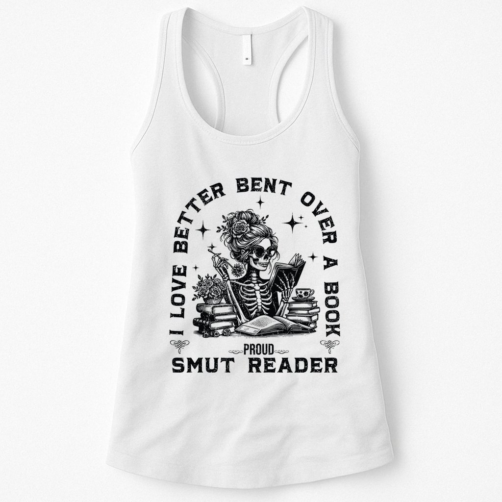 Book Lover Spread Those Pages Womens Tank Top