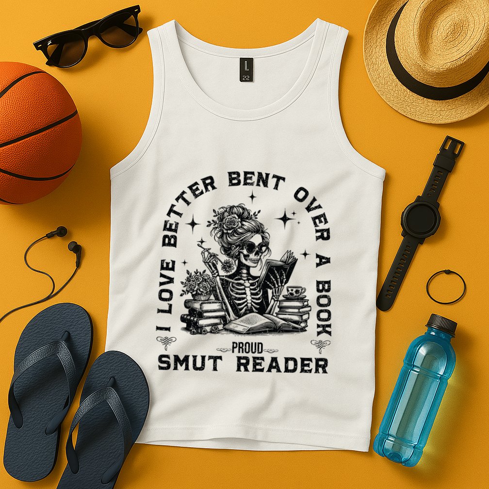 Book Lover Spread Those Pages Tank Top