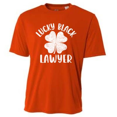 Black Lawyer St Patrick's Day African American Attorney Cute Gift Cooling Performance Crew T-Shirt