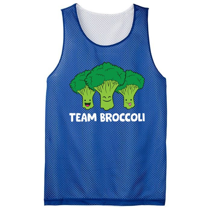 Broccoli Lover Team Broccoli Vegan Vegetarian Broccoli Funny Gift Mesh Reversible Basketball Jersey Tank