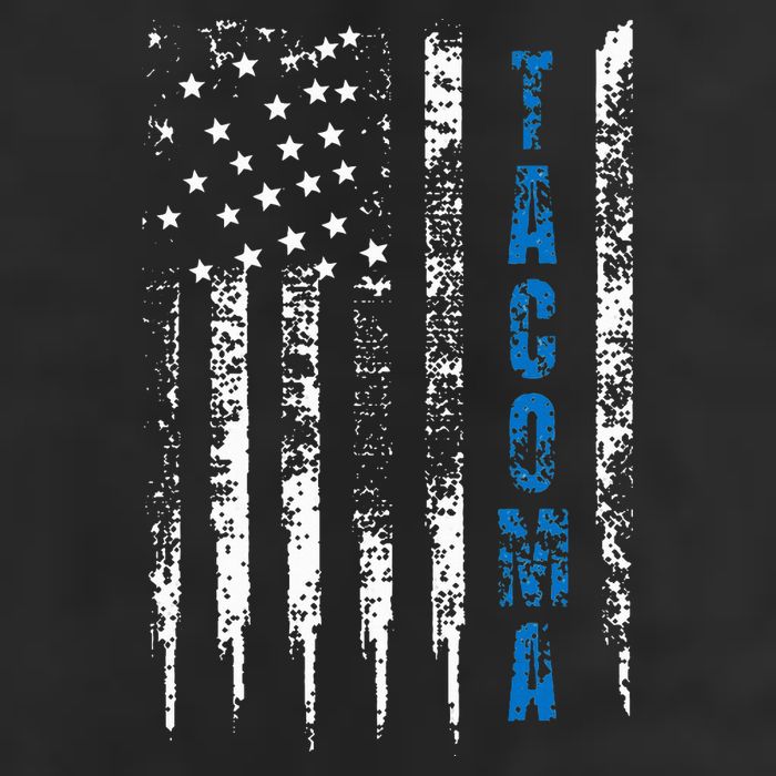 Blue Line Tacoma Distressed National Police Week 11oz C Handle Ceramic Mug