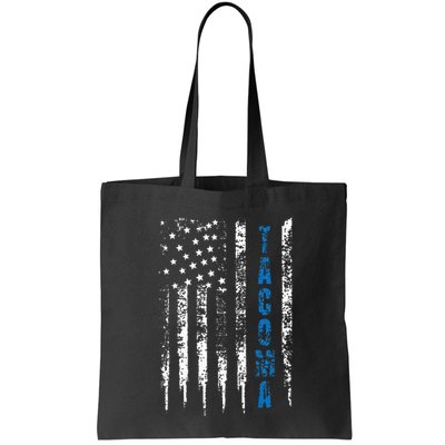 Blue Line Tacoma Distressed National Police Week Bag