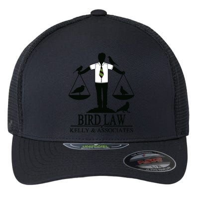 Bird Law T Funny Flexfit Unipanel Trucker Cap