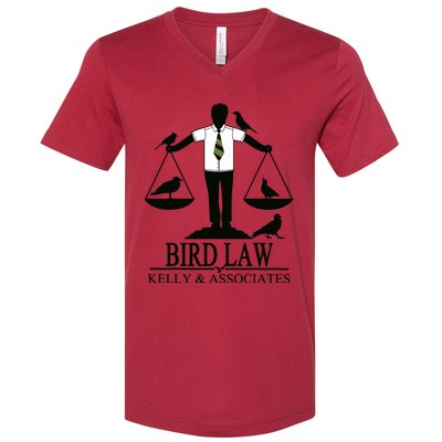 Bird Law T Funny V-Neck T-Shirt