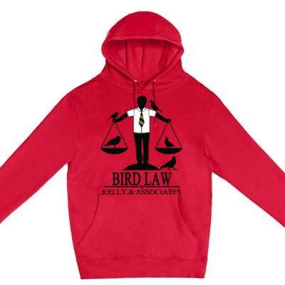 Bird Law T Funny Premium Pullover Hoodie