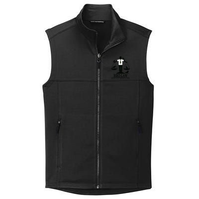 Bird Law T Funny Collective Smooth Fleece Vest