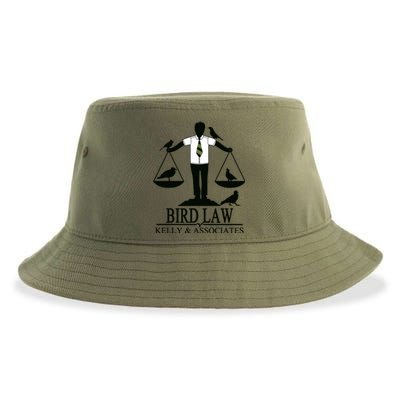 Bird Law T Funny Sustainable Bucket Hat