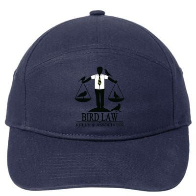 Bird Law T Funny 7-Panel Snapback Hat