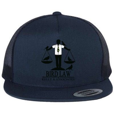 Bird Law T Funny Flat Bill Trucker Hat