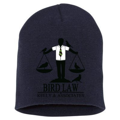 Bird Law T Funny Short Acrylic Beanie