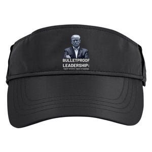 Bulletproof Leadership Twice Tested Twice Standing Trump Adult Drive Performance Visor