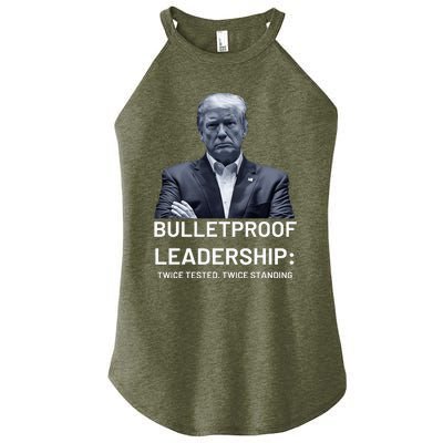 Bulletproof Leadership Twice Tested Twice Standing Trump Women’s Perfect Tri Rocker Tank