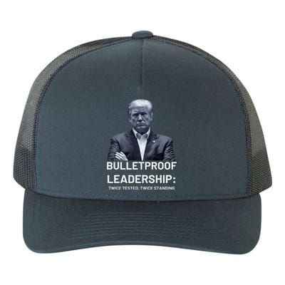 Bulletproof Leadership Twice Tested Twice Standing Trump Yupoong Adult 5-Panel Trucker Hat