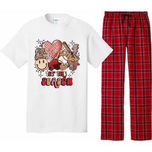 Baseball Lover Tis The Season Baseball Mom Game Day Pajama Set