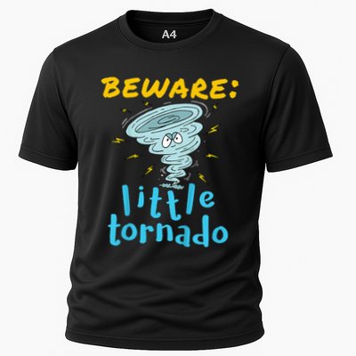 Beware Little Tornado Twister Active Performance Shirt