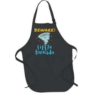 Beware Little Tornado Twister Active Full-Length Apron With Pockets