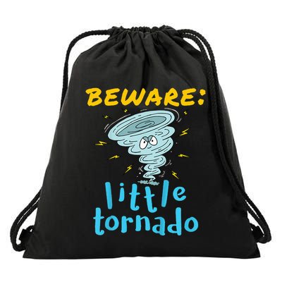 Beware Little Tornado Twister Active Drawstring Bag