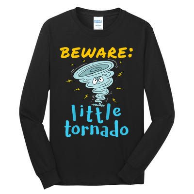 Beware Little Tornado Twister Active Tall Long Sleeve T-Shirt