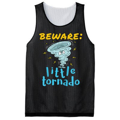 Beware Little Tornado Twister Active Mesh Reversible Basketball Jersey Tank