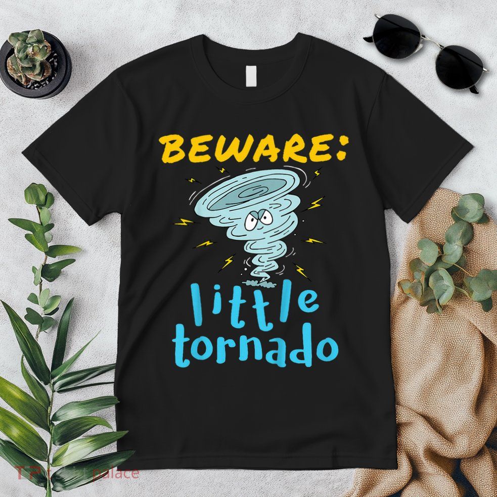 Beware Little Tornado Twister Active Premium T-Shirt