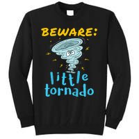 Beware Little Tornado Twister Active Tall Sweatshirt