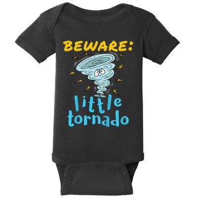 Beware Little Tornado Twister Active Baby Bodysuit