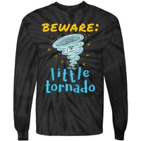 Beware Little Tornado Twister Active Tie-Dye Long Sleeve Shirt