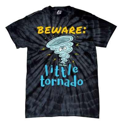 Beware Little Tornado Twister Active Tie-Dye T-Shirt