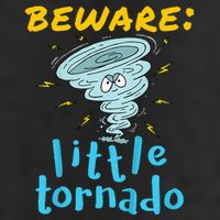 Beware Little Tornado Twister Active Golf Towel
