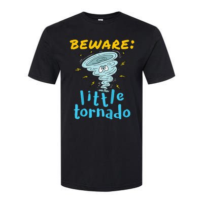 Beware Little Tornado Twister Active Softstyle® CVC T-Shirt