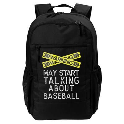 Baseball Lover Tee Baseball Player Backpack