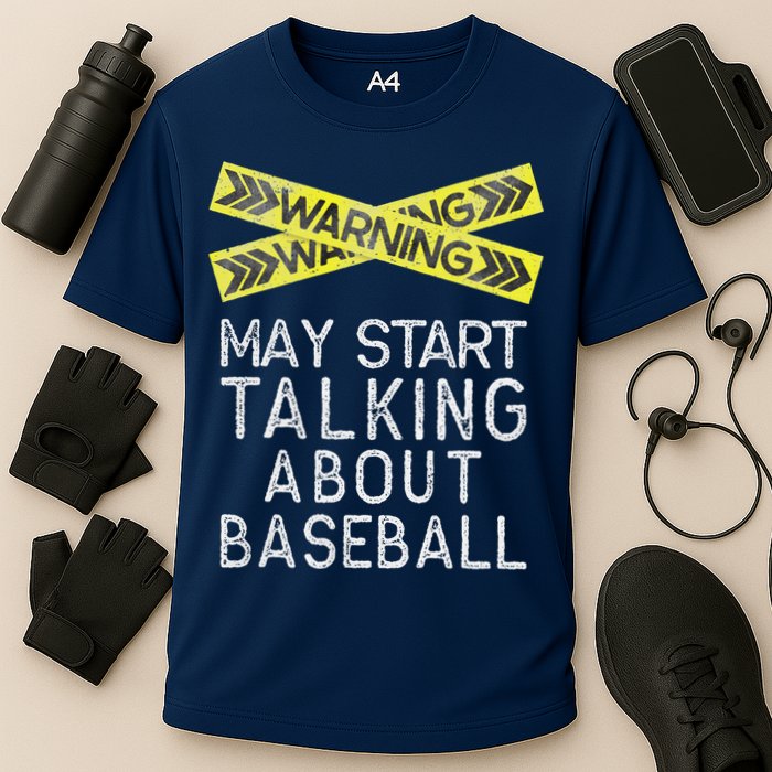 Baseball Lover Tee Baseball Player Cooling Performance Crew T-Shirt