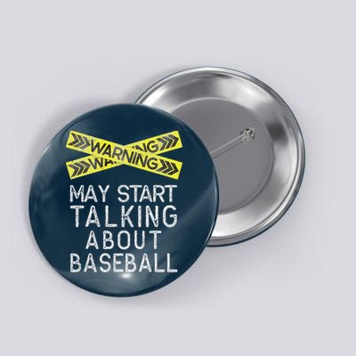 Baseball Lover Tee Baseball Player Button