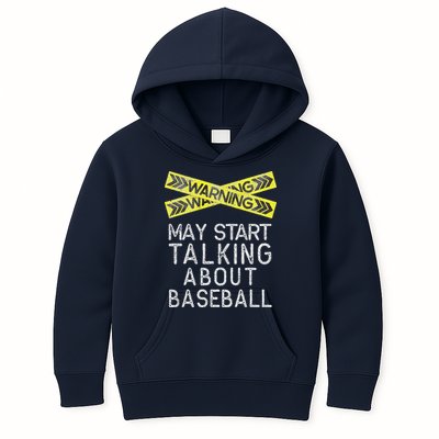 Baseball Lover Tee Baseball Player Kids Hoodie
