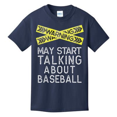 Baseball Lover Tee Baseball Player Kids T-Shirt