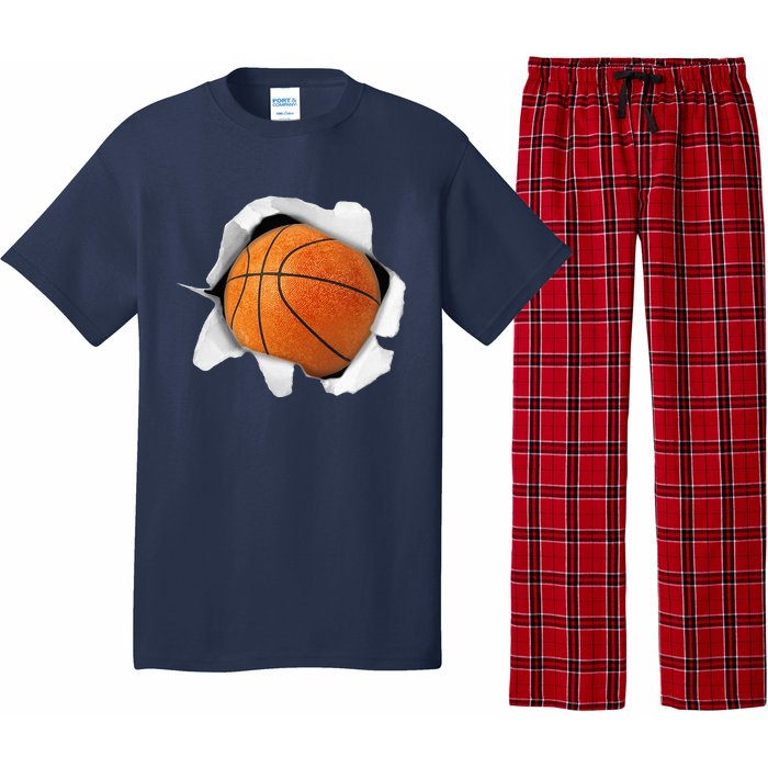 Basketball Lover Tee Ball Pajama Set