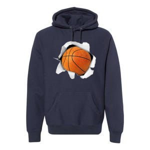 Basketball Lover Tee Ball Premium Hoodie