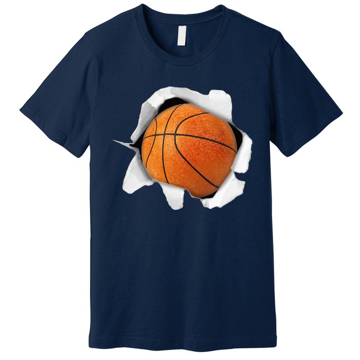 Basketball Lover Tee Ball Premium T-Shirt