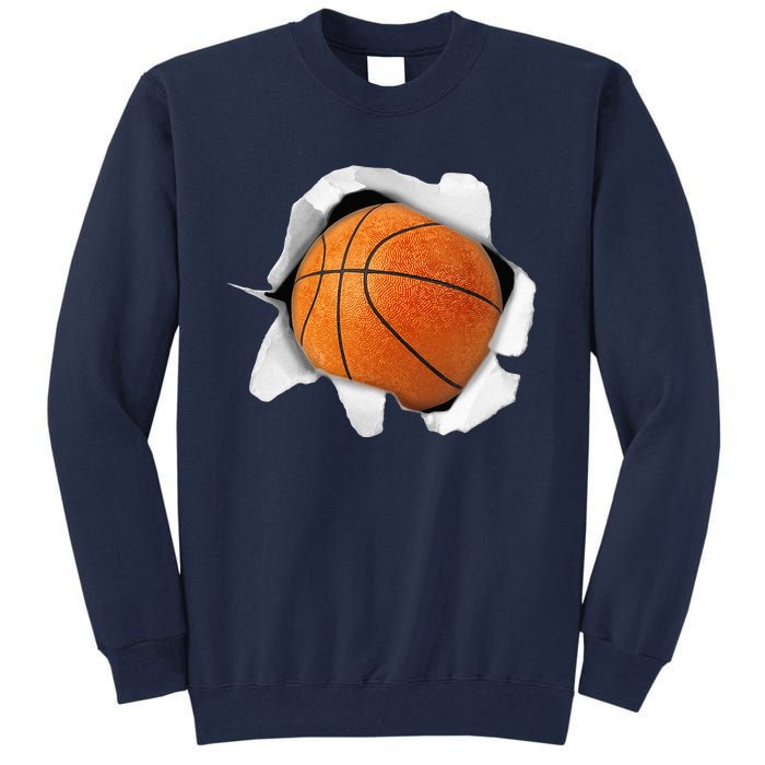 Basketball Lover Tee Ball Tall Sweatshirt