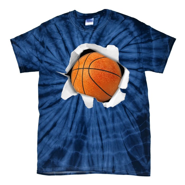 Basketball Lover Tee Ball Tie-Dye T-Shirt