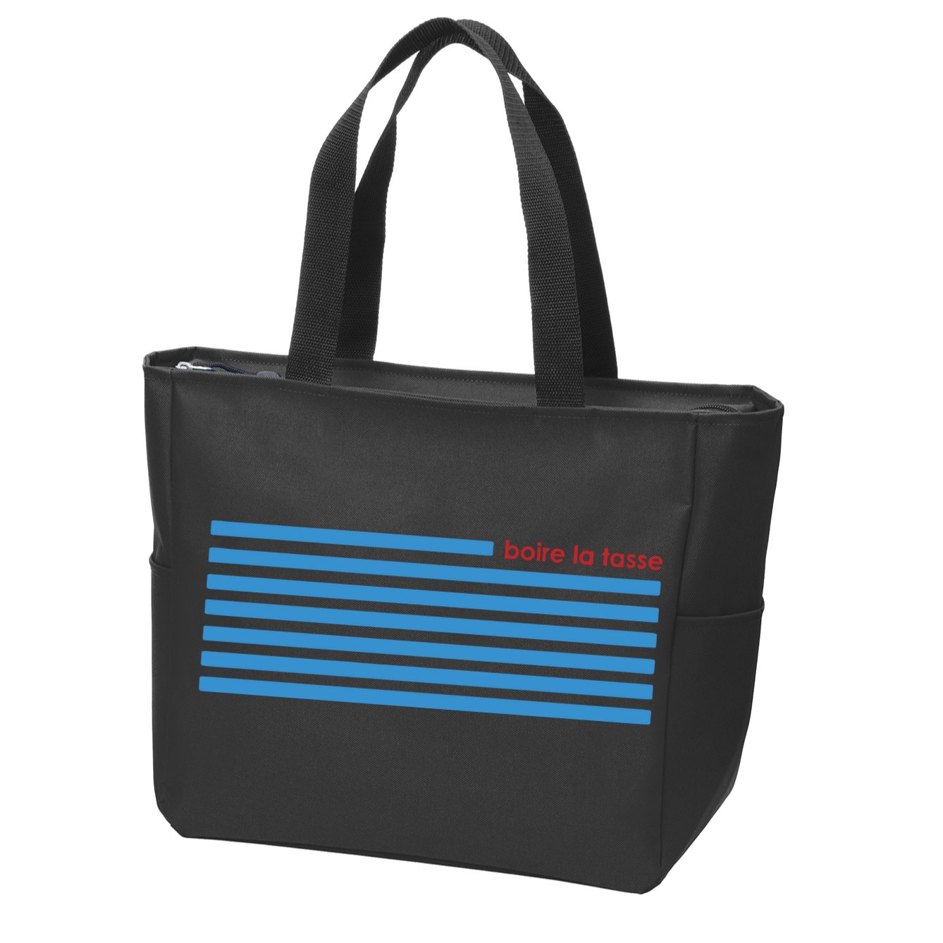 Boire La Tasse Zip Tote Bag