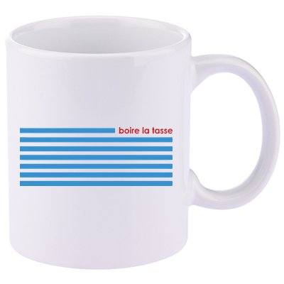 Boire La Tasse 11oz C Handle Ceramic Mug